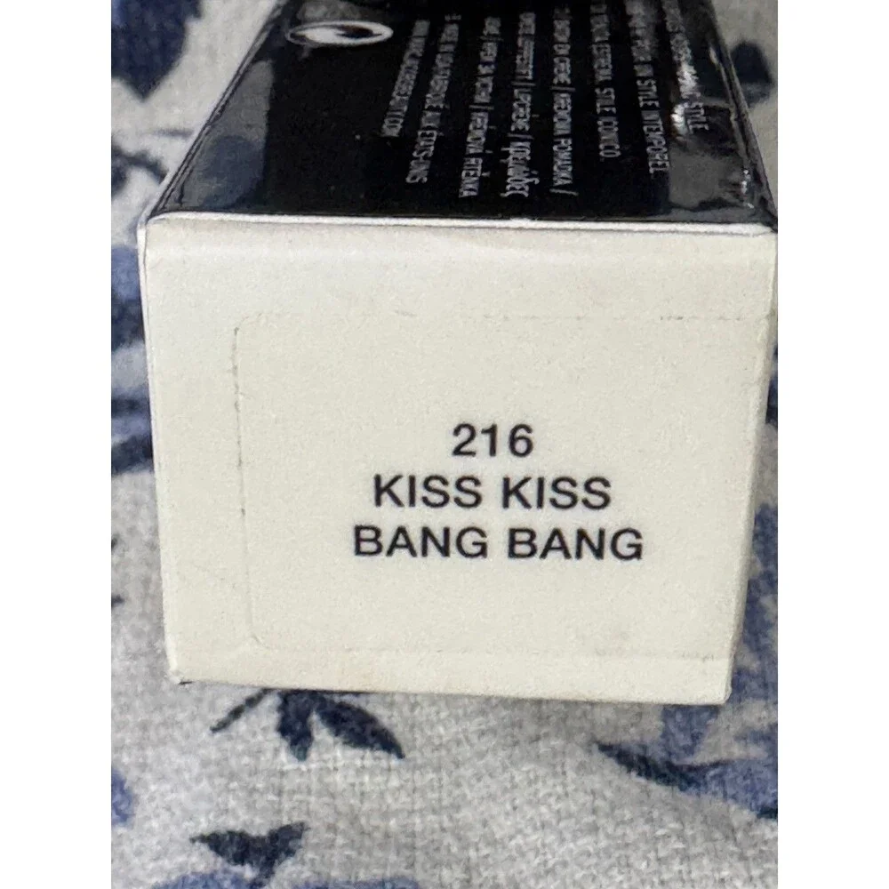 Marc Jacobs Le Marc Lip Creme Lipstick - 216 Kiss Kiss Bang Bang  - .12 Oz - NIB